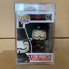 PSA 9 MINT Funko Pop! V for Vendetta #10! RARE, VAULTED, 100% AUTHENTIC!