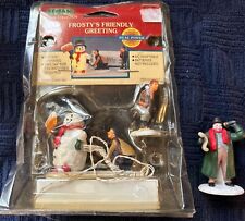 Lemax Christmas Village Light Up 2000 Frosty's Friendly Greeting #04511 + Extra