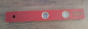 Antique Vintage Mayes 18" Wood Level 2 Bubbles Carpenter's Tools - Picture 1 of 9