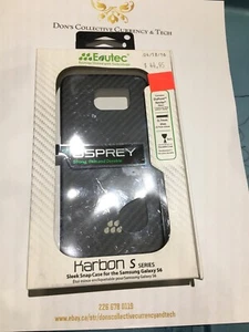 NEUF !! Coque Evutec Karbon S Series pour Samsung Galaxy S6 - Osprey (Noir et Gris) - Photo 1 sur 2