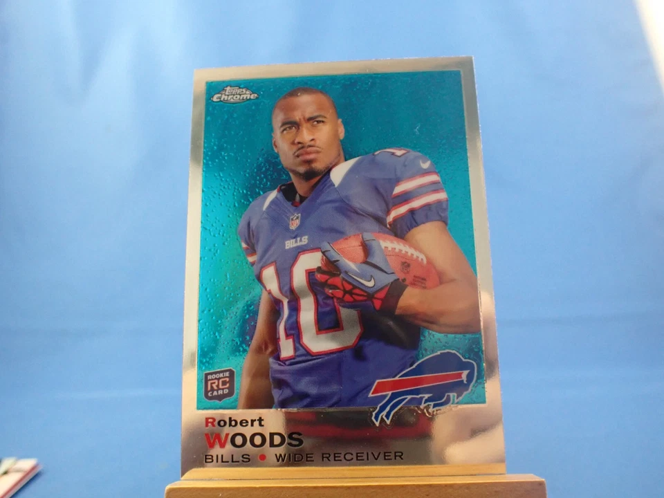 Robert Woods Topps Chrome 2013 RC Rookie #13 - Image 1 of 2