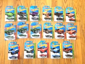 Lot Of 17  Hot Wheels Muscle Cars Monte, Chevy Plymouth Pontiac Vega Dodge ++++ - Picture 1 of 1