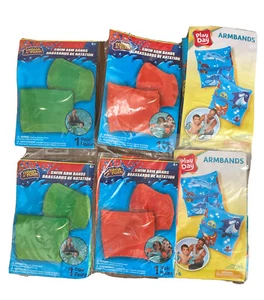 6er-Packungen Schwimmarmbänder für Alter 4+ & Alter 3-4 brandneu für Jungen & Mädchen - Bild 1 von 1