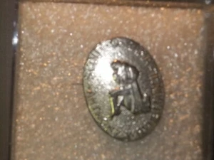 Boy Scout Sherm Landman Neckerchief Slide Anthony Wayne Council 9201II - Picture 1 of 1