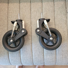 2x FRONT Swivel Suspension Wheel with Axle - Good Condition