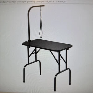 New 32 in Pet Dog Grooming Table for Medium Small Dogs Cats Foldable Adjustable - Picture 1 of 8