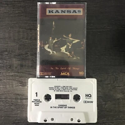 KANSAS Cassette ROCK IN THE SPIRIT OF THINGS” - Image 1 of 2