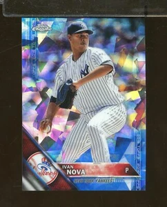 2016 Topps Chrome Sapphire #535 IVAN NOVA New York Yankees @QP53 - Picture 1 of 2