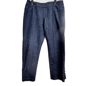 Jeans denim cropped SOFT ENVIRONMENT taglia M - Foto 1 di 4