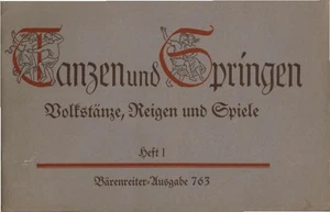 Tanzen und Springen; Teil: H. 1., Reigen und Kinderspiele : Für Kindergarten u. - Picture 1 of 1