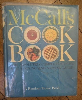 McCall's Cook Book 1963 First Printing Blue Cover Vintage Hardcover Recipe Book Foto 1 de 4