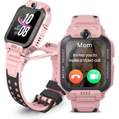 imoo Smartwatch Kinder Watch Phone Z7 pink 4G Kinder Smartwatch GPS Pwasserdicht - Bild 1 von 4