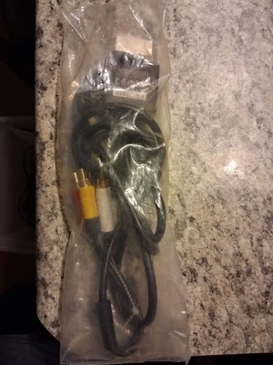 Microsoft Xbox 360 Composive AV Cable Cord X821376-001 - New Sealed OEM - Image 1 of 2