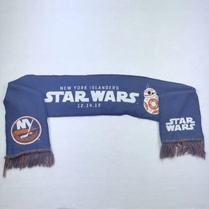 2019 NY ISLANDERS HOCKEY STAR WARS SCARF 12/14/19 - Picture 1 of 2