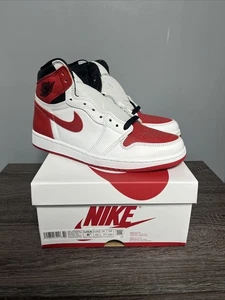 New Air Jordan 1 Heritage 2022 Size 8.5 Rare Retro Authentic White Red MJ OG AJ1 - Picture 1 of 12
