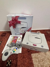 Sega Saturn Console Christmas Nights Winter Limited Edition box JP