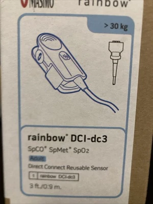 Sensor de conexión directa Masimo 2053 rojo DCI-DC3 Foto 1 de 3