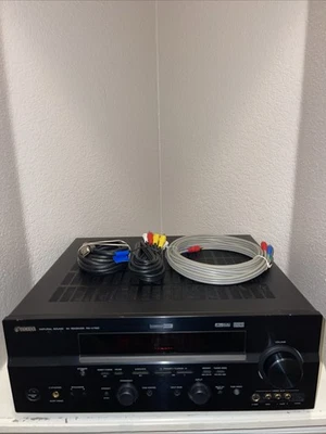Yamaha RX V750 7.1 Channel 100 Watt Receiver W/ Cords Tested Bundle - Image 1 of 4