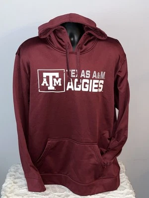 JERSEY CON CAPUCHA TEXAS A&M AGGIES FANATICS RENDIMIENTO UNIVERSITARIO PARA HOMBRE 2XL NUEVO CON ETIQUETAS Foto 1 de 3