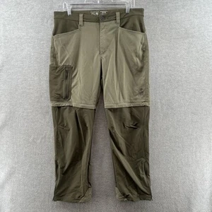 Pantalones de bolsillo Mountain Hardwear convertibles con cremallera para hombre talla 34X30 - Imagen 1 de 8
