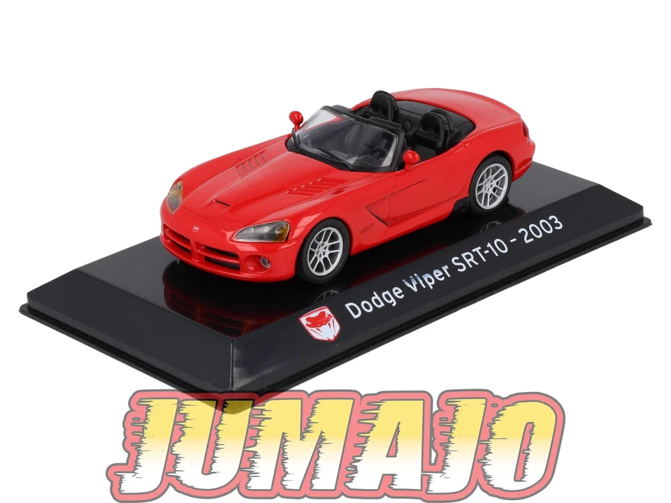 SC52 voiture 1/43 SALVAT Supercars : DODGE Viper SRT-10 2003 - Immagine 1 di 1