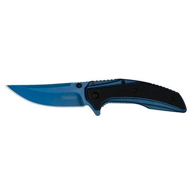 Kershaw Knives Outright 8320 Blue Steel G10 8Cr13MoV Stainless Pocket Knife - Image 1 of 3