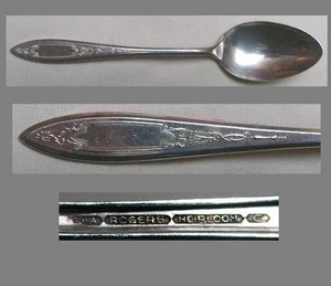 DEBUTANTE GRANDEUR PRINCESS ROYAL 1934 TEASPOON BY WM A ROGERS  - Picture 1 of 1