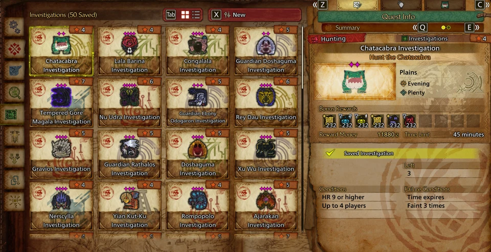 Monster Hunter Wilds Quest Rewards/ Quest Belohnungen (XBOX, PS5, PC) - Bild 1 von 1