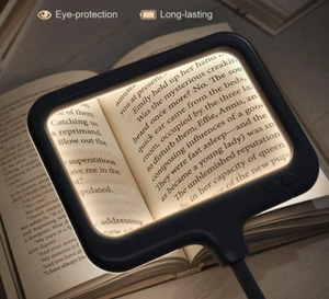 Lupa Portátil con Luz Manos Libres Cuello Usable Ligera Ancianos Viejos - Imagen 1 de 3