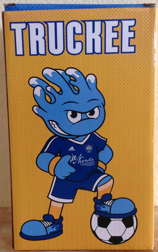 Футбольный талисман Reno Truckee 2017 с качающейся головой SGA - Изображение 1 из 1