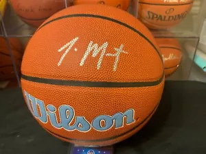 Ja Morant Signed Basketball Autographed Wilson Memphis Grizzlies Logo AUTO +COA - Picture 1 of 11