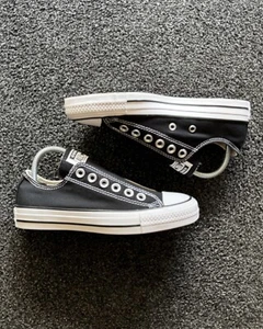 W US 5 - (Black/White) WMNS Converse CTAS Slip - (BRAND NEW IN BOX!!!) - Bild 1 von 7