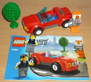 Lego City 8402 coche deportivo con avería de coche de 2009 + OBA - Imagen 1 de 1