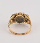 Georgian 1.30 Ct. Antique Cut Diamond 18 Kt Locket Mourning Ring