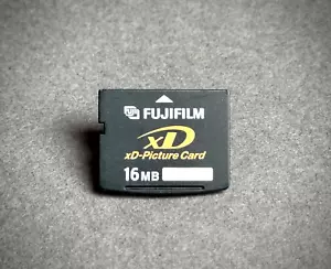 Fujifilm M xD Picture Card 16MB OEM Camera Memory Card (Fits Olympus) Finepix - Picture 1 of 5