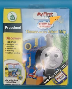 My First LeapPad Thomas & Friends Thomas and the School Trip Cartridge & Book - Picture 1 of 2
