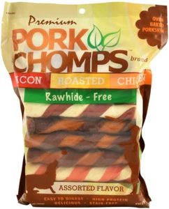Pork Chomps Premium Twists, Large, 24 ct - Picture 1 of 2