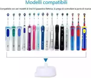 CARICATORE MODELLO 3757 PER SPAZZOLINO ELETTRICO ORAL-B CARICABATTERIE RICARICA - Imagen 1 de 3