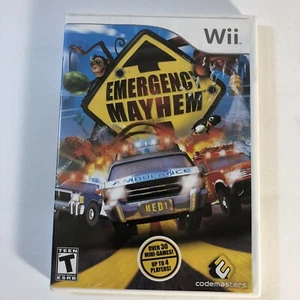 Emergency Mayhem Nintendo Wii 2008 obras completas probadas  - Imagen 1 de 5
