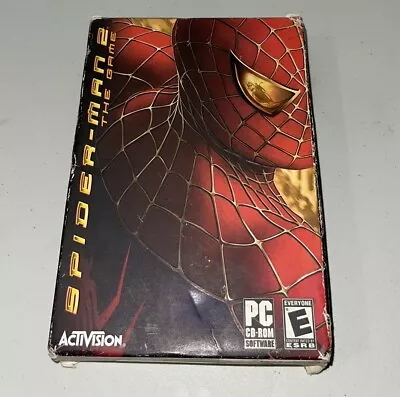 Spider-Man 2 The Game PC 2004 Marvel Activision Video Game , Big Box - Image 1 of 4