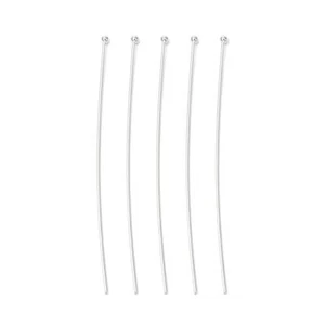 Iron Ball Head Pins Silver 0.7x60mm Pack Of 100+ - Picture 1 of 1