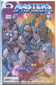 MASTERS Of The UNIVERSE #1 B Wrap Cover J.Scott Campbell 2002 - Imagen 1 de 2