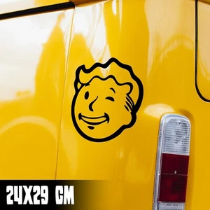 AUTO AUFKLEBER "VAULT BOY #2" 24X29CM FALLOUT GAME TUNING STICKER FUN JDM #0258 - Bild 1 von 3
