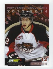 2013-14 Prince George Cougars (WHL) Jansen Harkins (Manitoba Moose)