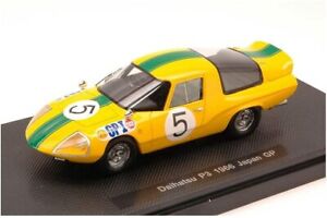 1/43 EBBRO 44368 DAIHATSU P3 1966 JAPAN GP RACE #5 YELLOW GREEN resin model car