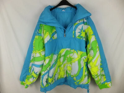 RODEO Vintage Snowboardjacke - 50 - blau bunt - 80er Jahre - Skijacke - TOP  - Bild 1 von 4