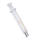 10ml Syringe Luer Lock Head Reusable Injector Lab Glassware Sampler Medical sp