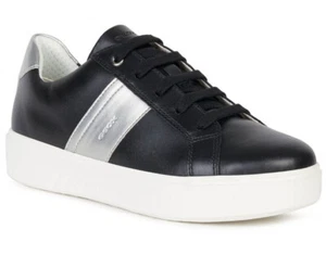 New! Geox Nhenbus Leather Sneaker Women's size 8 - Picture 1 of 3