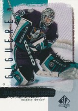 2000-01 SP Authentic #2 JEAN-SEBASTIEN GIGUERE - Anaheim Mighty Ducks