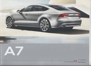 Automobile Brochure 2011 Audi A7 - Picture 1 of 1